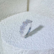 White Diamond Eternity Ring D0.70ct 18K F-G VS